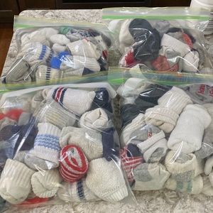 Lots of boy socks!